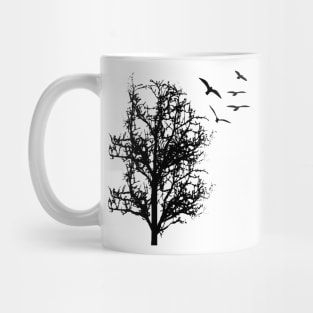 Tree silhouette Mug